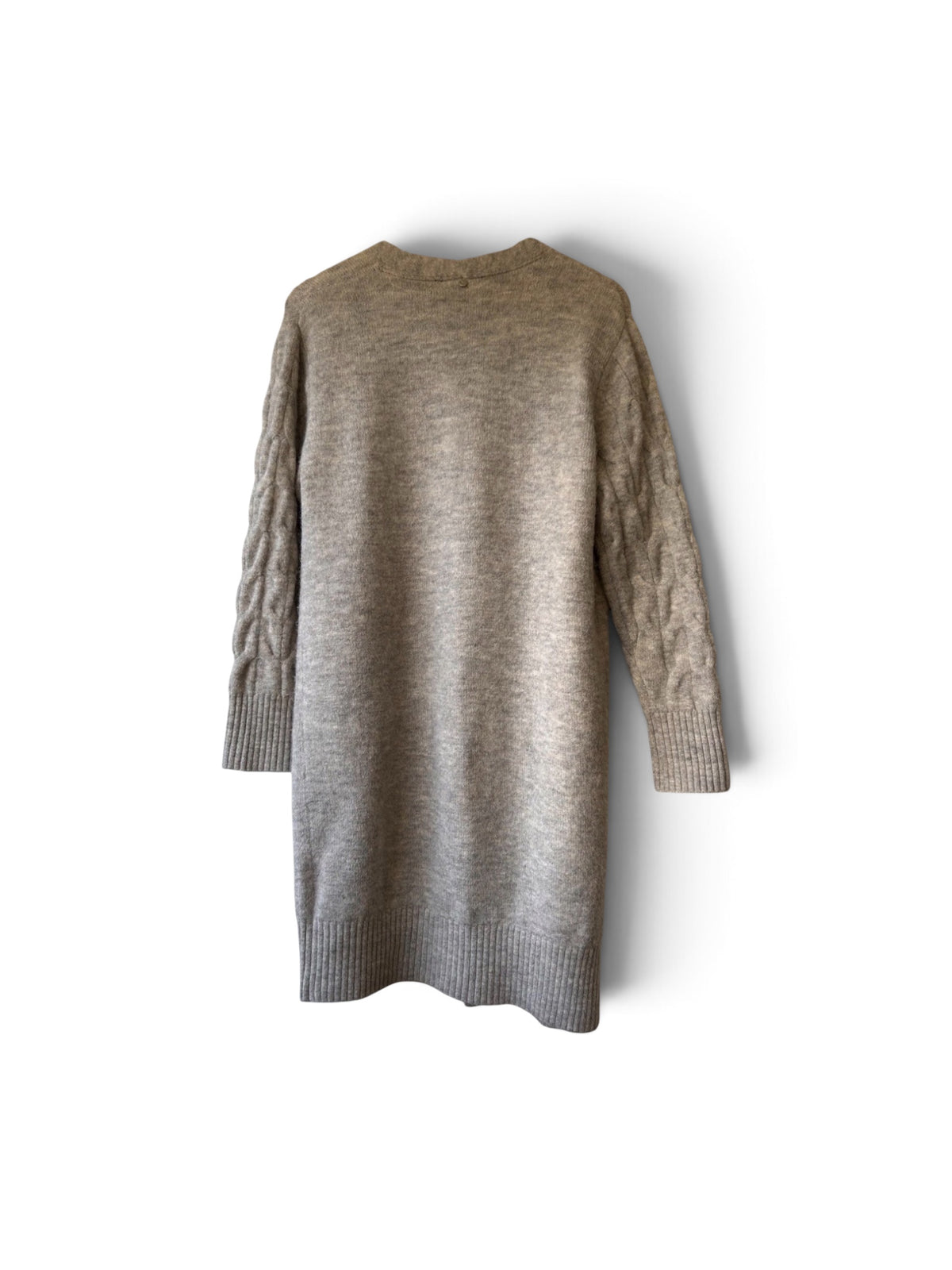 Dannii Minogue Wool Blend Grey Long Cardigan
Women's Size 10P