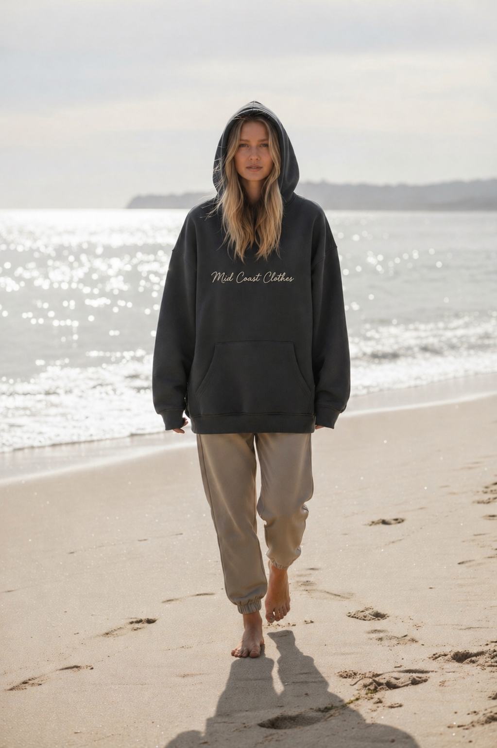 Mid Coast Clothes Heavy Oversized Hoodie
