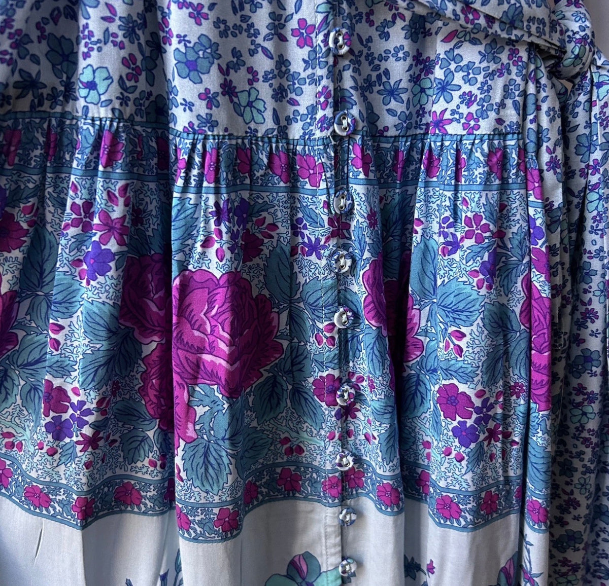 Spell Maxi Dress Love Jetty Gown Blue Nirvana RRP $349 Size S - Brand New