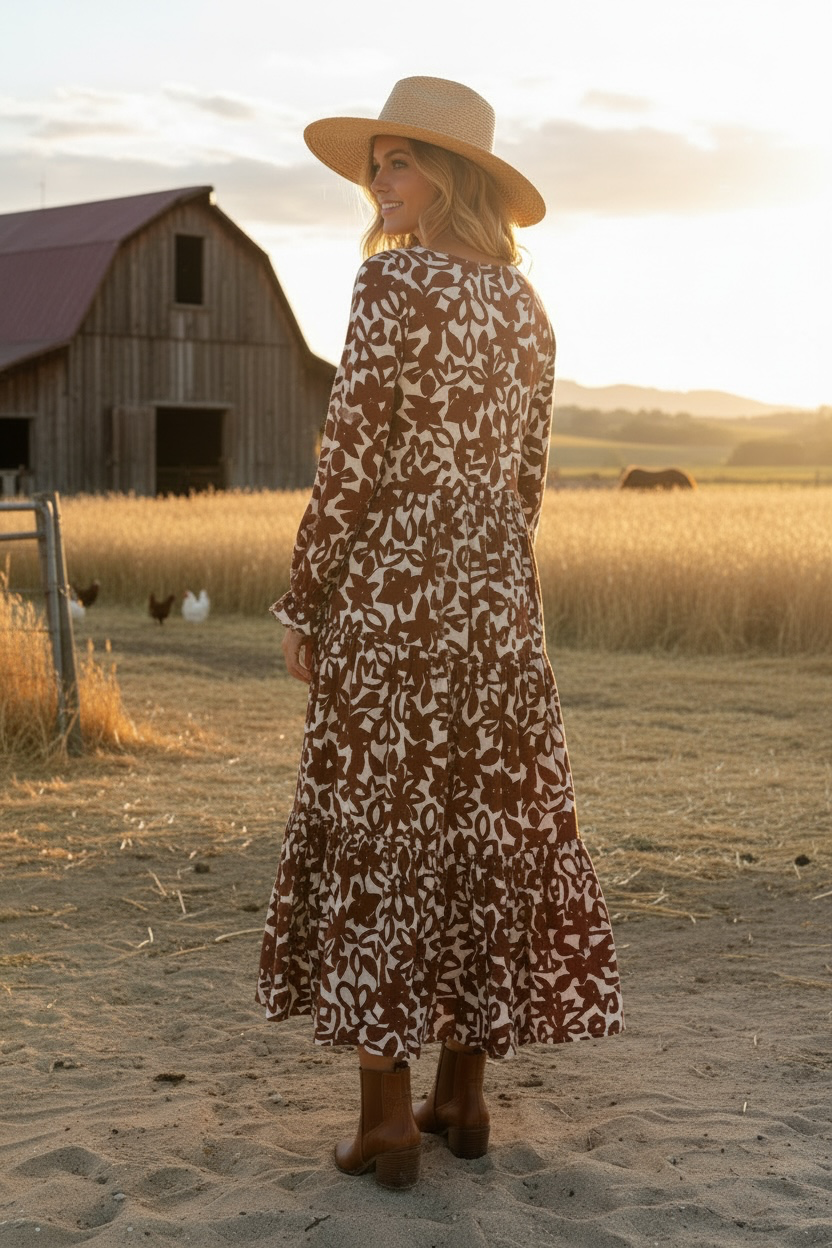 Mister Zimi Millie Maxi Dress size 8 - Preowned